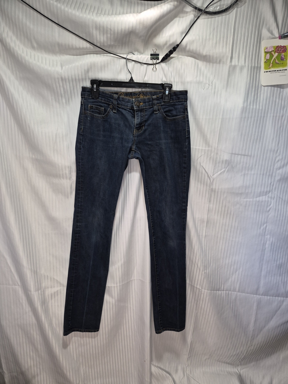 GAP Women's Premium Skinny Jeans in Dark Indigo Size 4/27